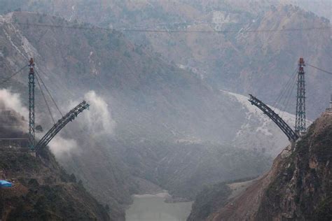 Chenab Bridge Worlds Highest Rail Bridge In Jammu And Kashmir Did U