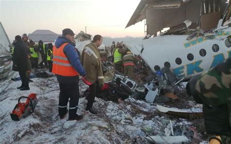 Bek Air Plane With 100 On Board Passenger Plane Crashes In Kazakhstan