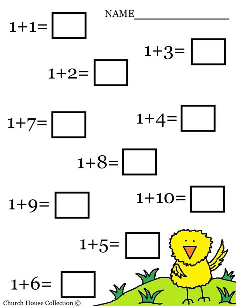Church House Collection Blog Easter Math Worksheets For Kids Math