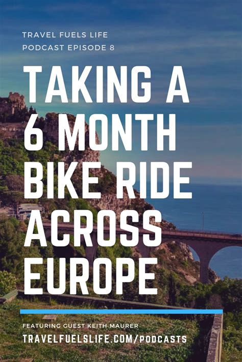 Taking A 6 Month Bike Ride Across Europe Podcasts Bike Trips Bike Ride