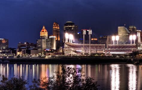 Cincinnati Skyline Wallpapers Top Free Cincinnati Skyline Backgrounds