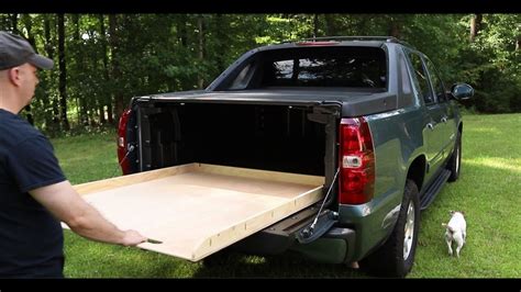 The Simplest Diy Truck Bed Slide For Chevy Avalanche Youtube