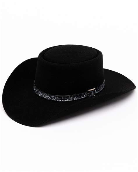 Stetson Mens Black Revenger Western Hat Country Outfitter