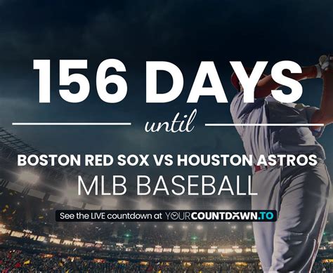 Boston Red Sox Vs Houston Astros Countdown 2024 Baseball