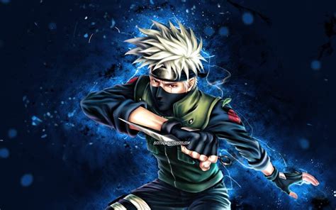 Naruto wallpapers for 4k, 1080p hd and 720p hd resolutions and are best suited for desktops, android phones, tablets, ps4 wallpapers. Download wallpapers Kakashi Hatake, 4k, blue neon lights ...