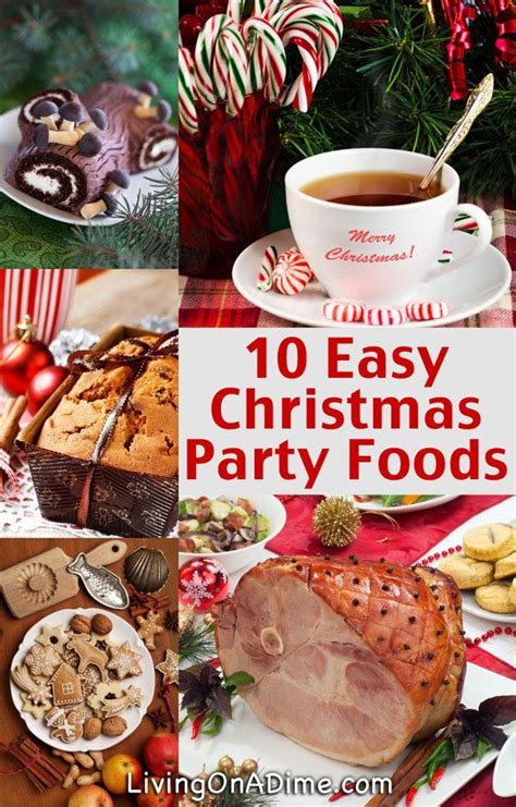 Skip the turkey this year and branch out into the best soul food christmas dinner menu.transform your holiday dessert spread out right into a fantasyland by offering conventional french buche de noel. 10 Easy Christmas Party Food Ideas | Christmas buffet ...