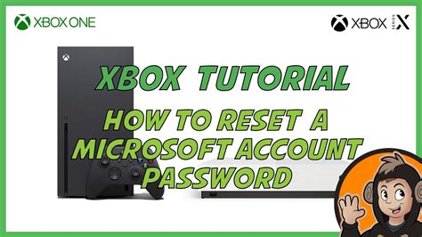 How To Reset Your Microsoft Account Password On Xbox One Youtube