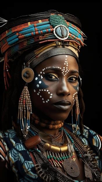 premium photo african tribes intimate and powerful portraits capturing the beauty and