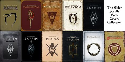 The Elder Scrolls Book Covers Collection Rsteamgrid