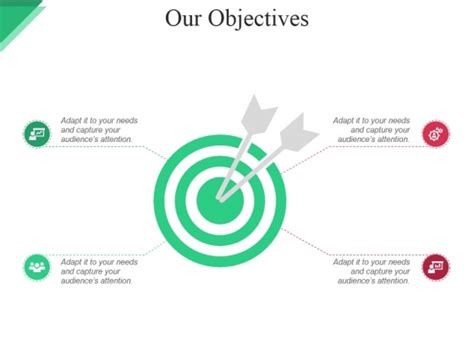 Four Marketing Objectives Slide Geeks