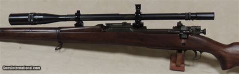 Springfield M1903 30 06 Caliber Marine Sniper Rifle And Scope Sn