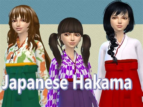 The Sims Resource Japanese Hakama