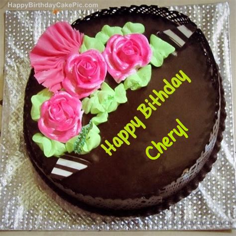 ️ Chocolate Birthday Cake For Cheryl