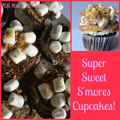 Mini Monets And Mommies Smores Cupcakes Super Simple Baking Easy
