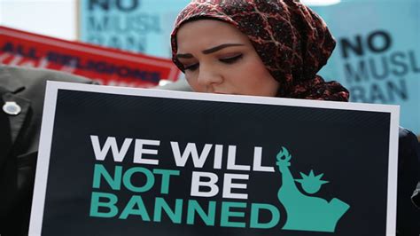 trump campaigns on bringing back muslim ban