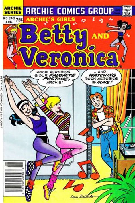 Archies Girls Betty And Veronica 343 In Very Fine Condition Free