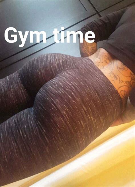 Christy Macks Pre Workout Booty Selfie Hot Girls In