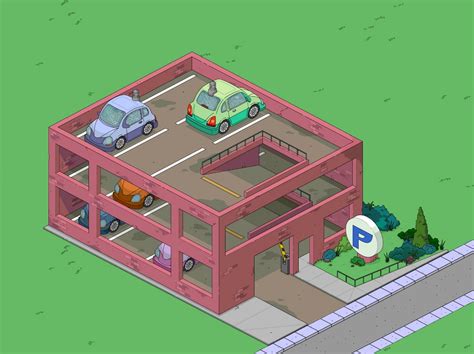 Parking Garage Los Simpson Springfield Wiki Fandom