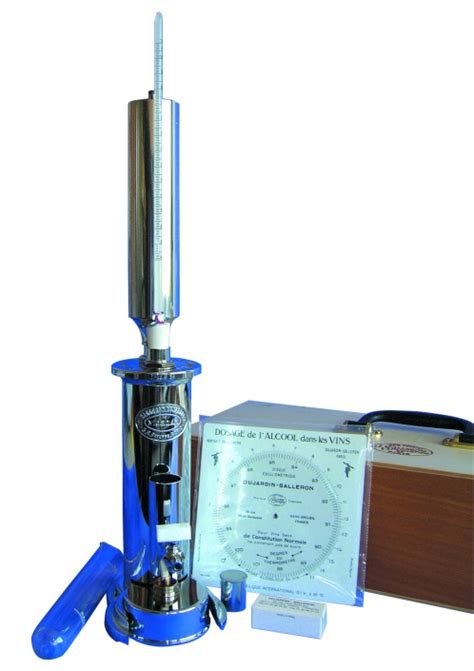 Figure 1 Traditional Ebulliometer Vintessential Wine Laboratories