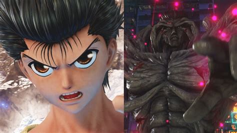 Jump Force Yusuke And Younger Toguro Combos Supers And Ultimate Attacks