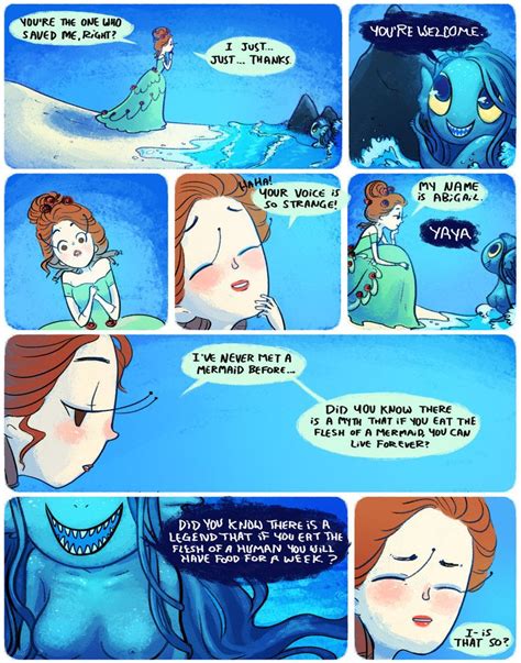How To Be A Mermaid 7 By Mayakern On Deviantart Mermaid Humor Tf Stories Comics