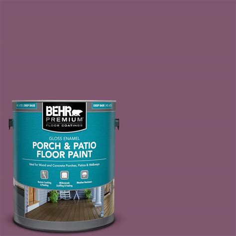 Behr Premium 1 Gal M110 7 Euphoric Magenta Gloss Enamel Interior