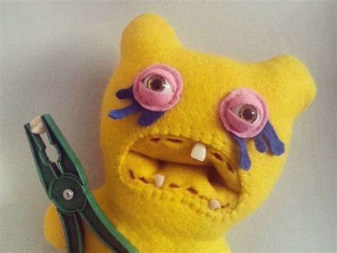 Meet Fugglers Stuffed Toys With Human Teeth Weird Toys Creepy Dolls Felt Toys