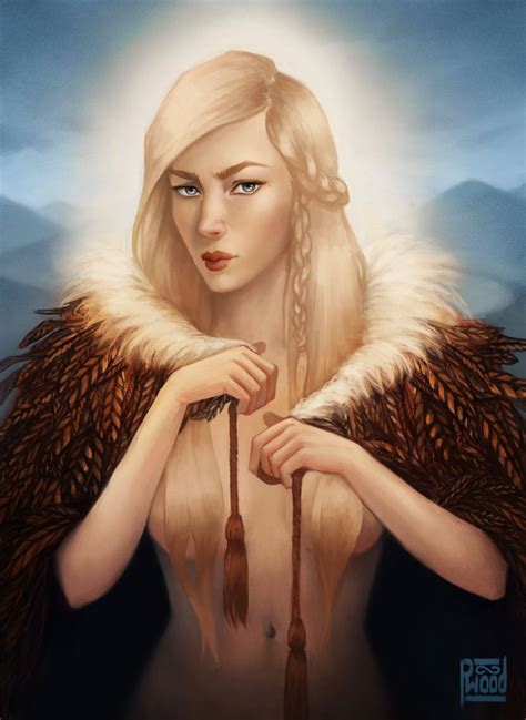 Freyja By PhoebeWood On DeviantArt Freya Goddess Goddess Art Norse