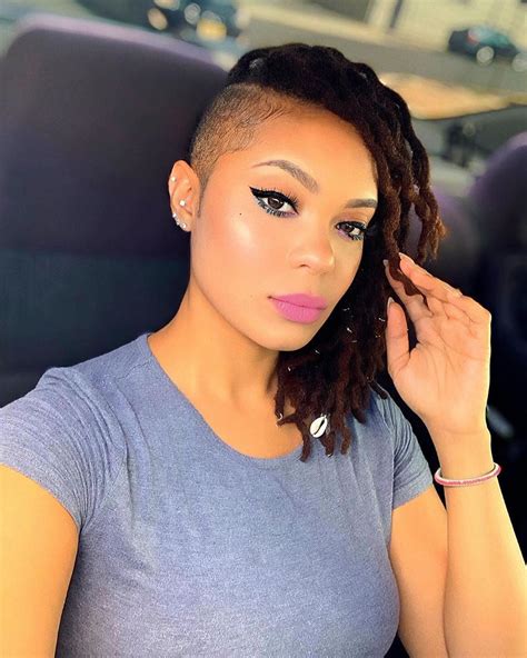 8 Out Of This World Shaved Hairstyles For Black Women With Dreads
