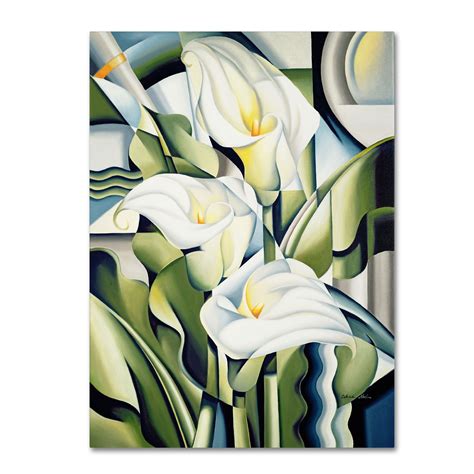 Artist Catherine Abel Title Cubist Lilies 2002 Product Type Giclee