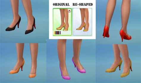 Mod The Sims Classic Pumps For The Ladies
