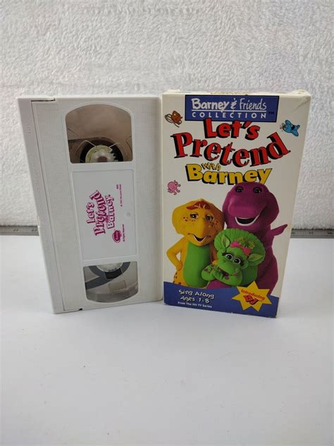 Barney And Friends Lets Pretend Vhs Video Grelly Usa