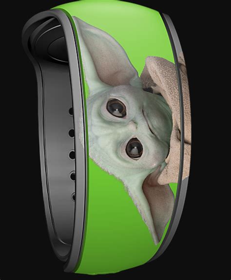 A New And Very Limited Edition Baby Yoda Magicband Has Just Arrived In