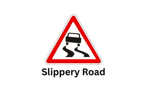 The Slippery Road Sign All You Need To Know Driveeuae