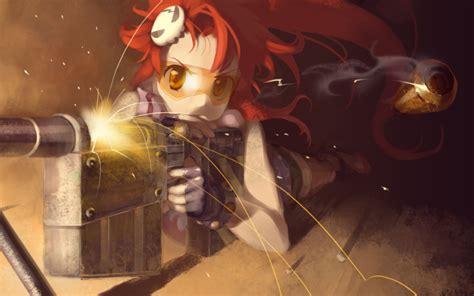 Littner Yoko Redhead Tengen Toppa Gurren Lagann Anime Wallpapers Hd