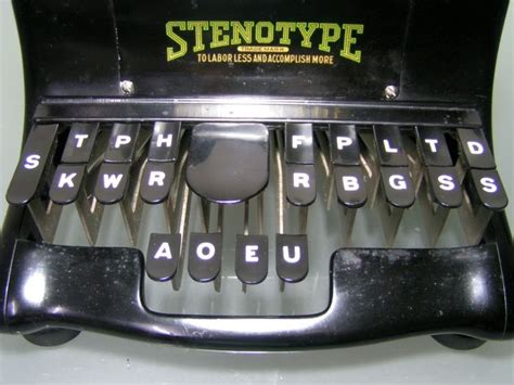 9 Best Stenotype Stenotype Co Images On Pinterest Typewriters