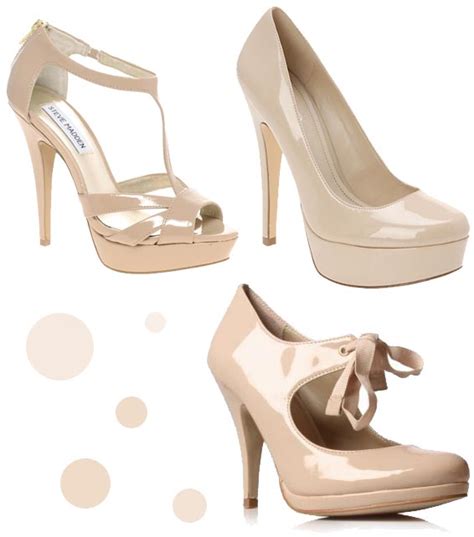 Nude Patent Shoes