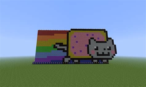 Pixel Art Minecraft Nyan Cat