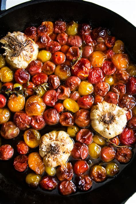 How To Roast Cherry Tomatoes With Garlic And Herbs The Original Dish