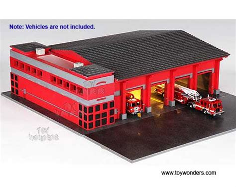 American Diorama Buildings 4 Bay Fire Station 164 Scale 77731