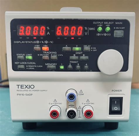 texio テクシオ pw16 5adpパワーサプライ regulated dc power supply 直流安定化電源 電気計測器 ｜売買されたオークション情報、yahooの商品情報を