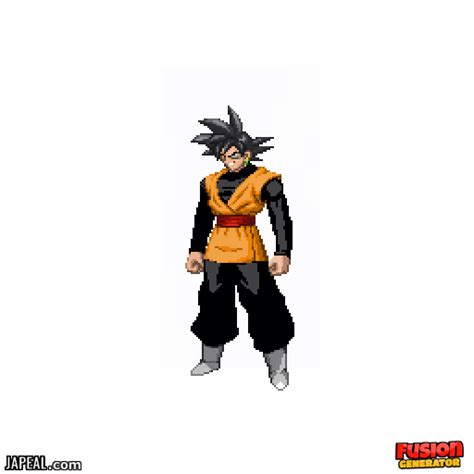 Fusion Goku Black And Goku By Kennth22334 On Deviantart