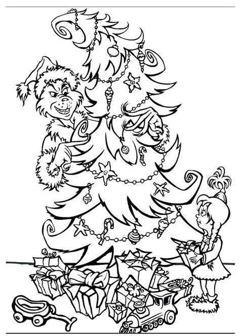 Easy and free to print christmas the grinch coloring pages for children. The Grinch Who Stole Christmas Coloring Pages at ...