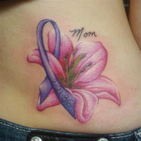 Pink Ribbon Tattoos Cancer Ribbon Tattoos Breast Cancer Tattoos