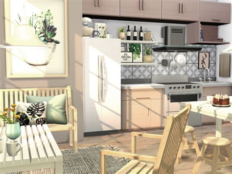 Ikea Inspired Dining And Kitchen Room By Flubs79 At Tsr Sims 4 Updates