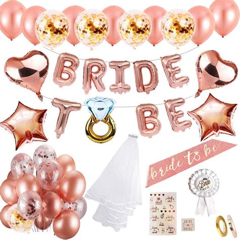 Hen Party Decoration Bride To Be Decorations Rose Gold Hen Do