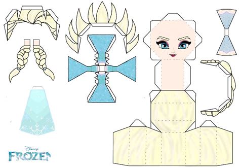 Elsa Papercraft Template Disney Frozen By Gronca By Aldanyta Deviantart