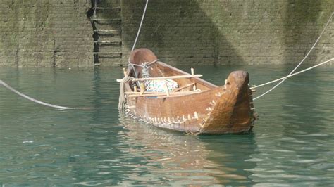 Successful Launch Of Replica Of Dovers Bronze Age Boat