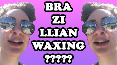 I Tried Brazilian Waxing For The First Time Youtube