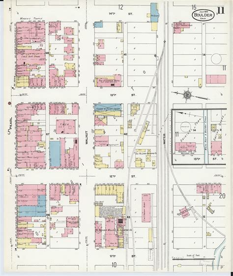 Filesanborn Fire Insurance Map From Boulder Boulder County Colorado